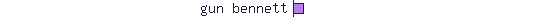 gun bennett